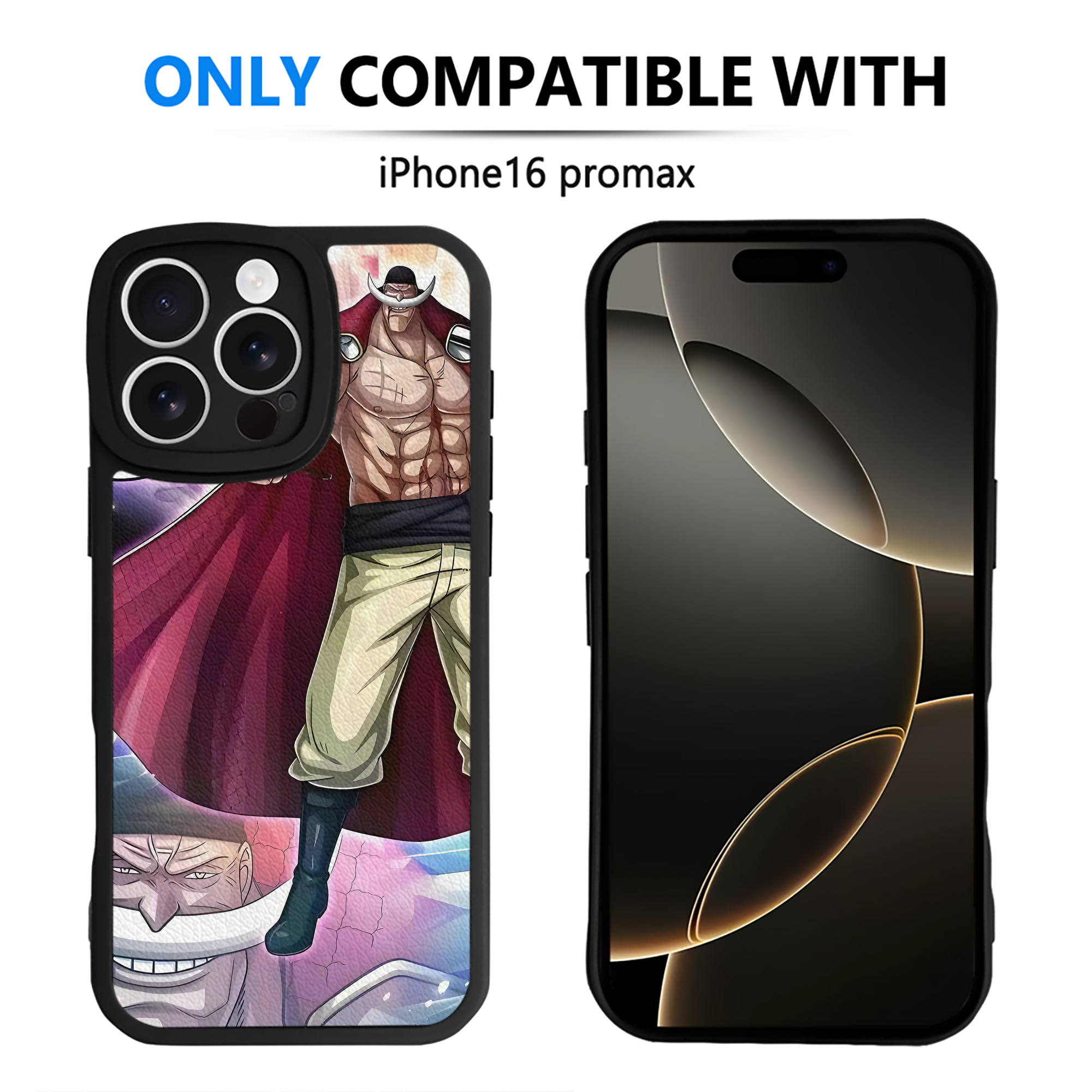 （画像用） ワンピース ONE PIECE 【iPhone 16シリーズ対応】シリコンスマホケース（レザー調） 材質：シリコン